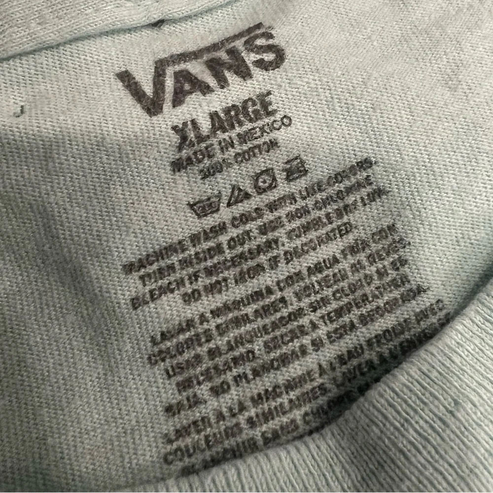 Vans T-Shirt Boys Short Sleeve Mint Green Skateboarding Casual Lightweight - Picture 6 of 9